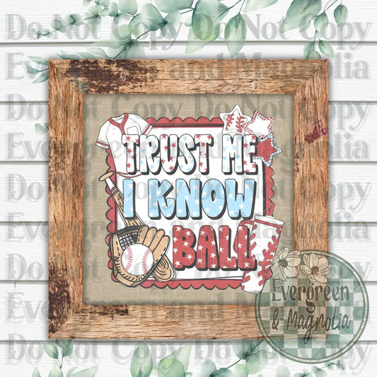 I know ball (vintage baseball)