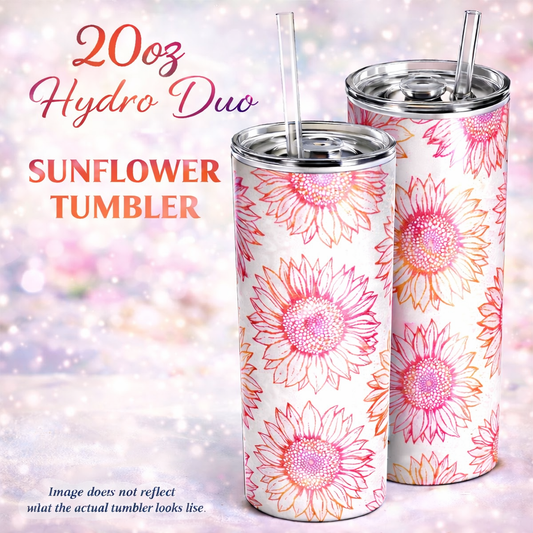 20oz Hydro Duo Cosmic Storm Sunflower Tumbler 4.14.26