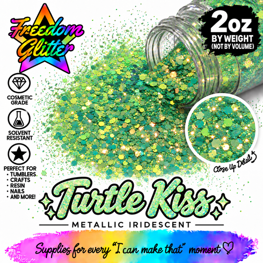 Turtle Kiss (Metallic/Iridescent)