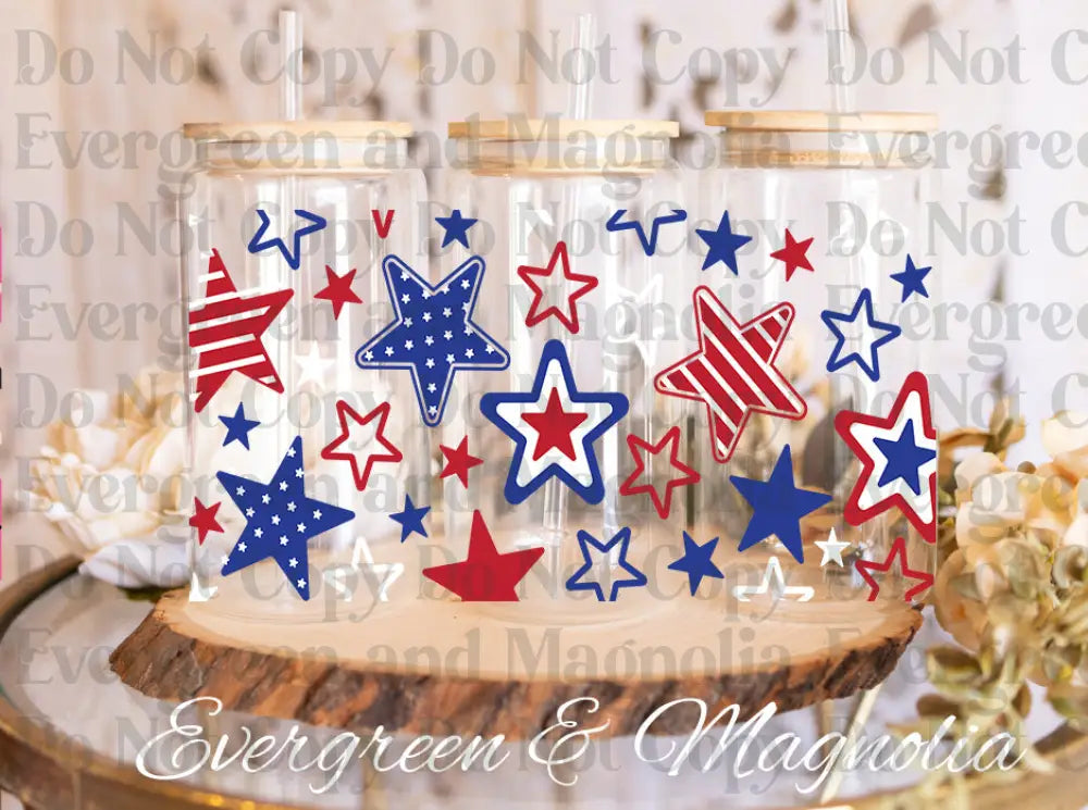 USA Star Confetti