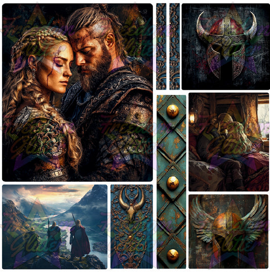 Mixed Image Sheet - Viking 2 (Printed Vinyl)