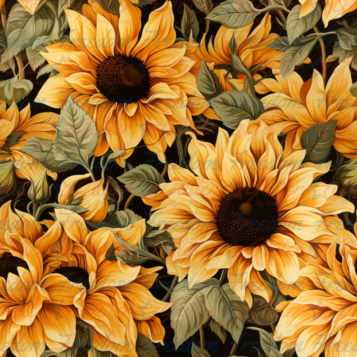 Vintage Sunflowers 2