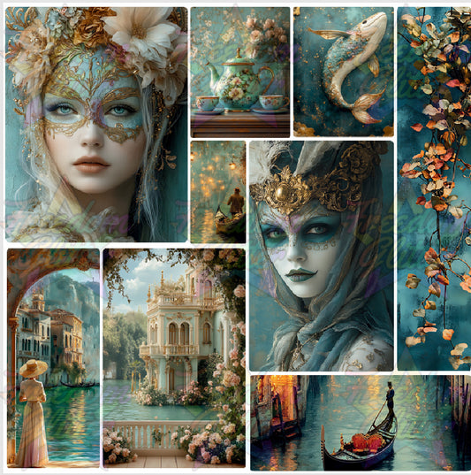 Vintage Teal 2 (Printed Vinyl)