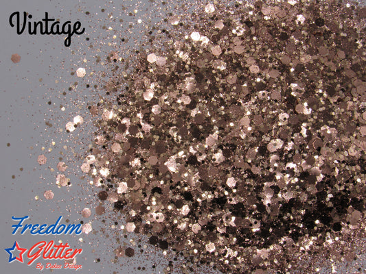 Vintage (Metallic Glitter)
