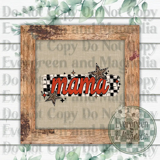Vintage mama (red)