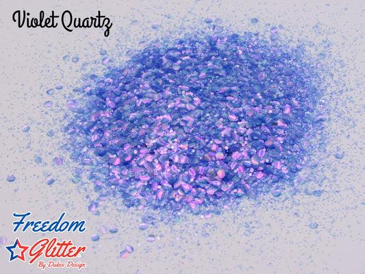 Violet Quartz (Iridescent Color Shift)