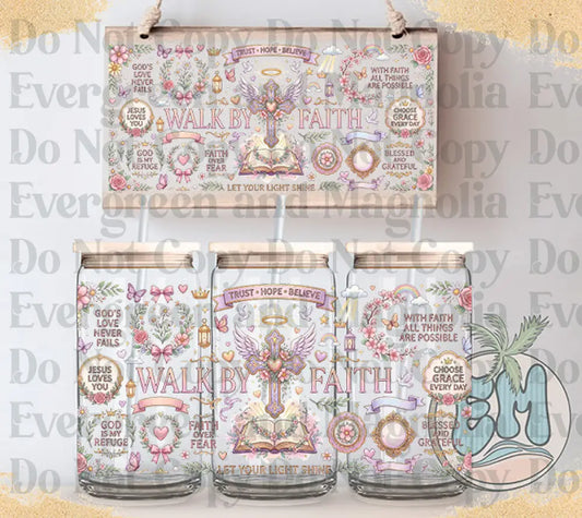 Walk by faith floral