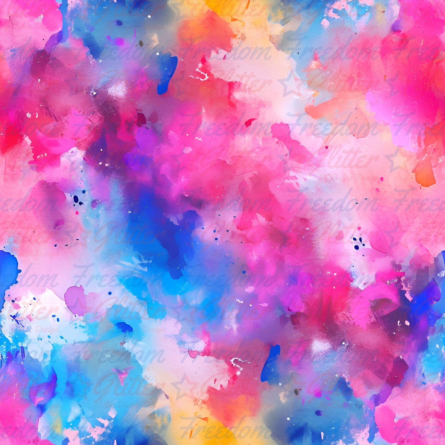 Watercolors 2 (Printed Vinyl)