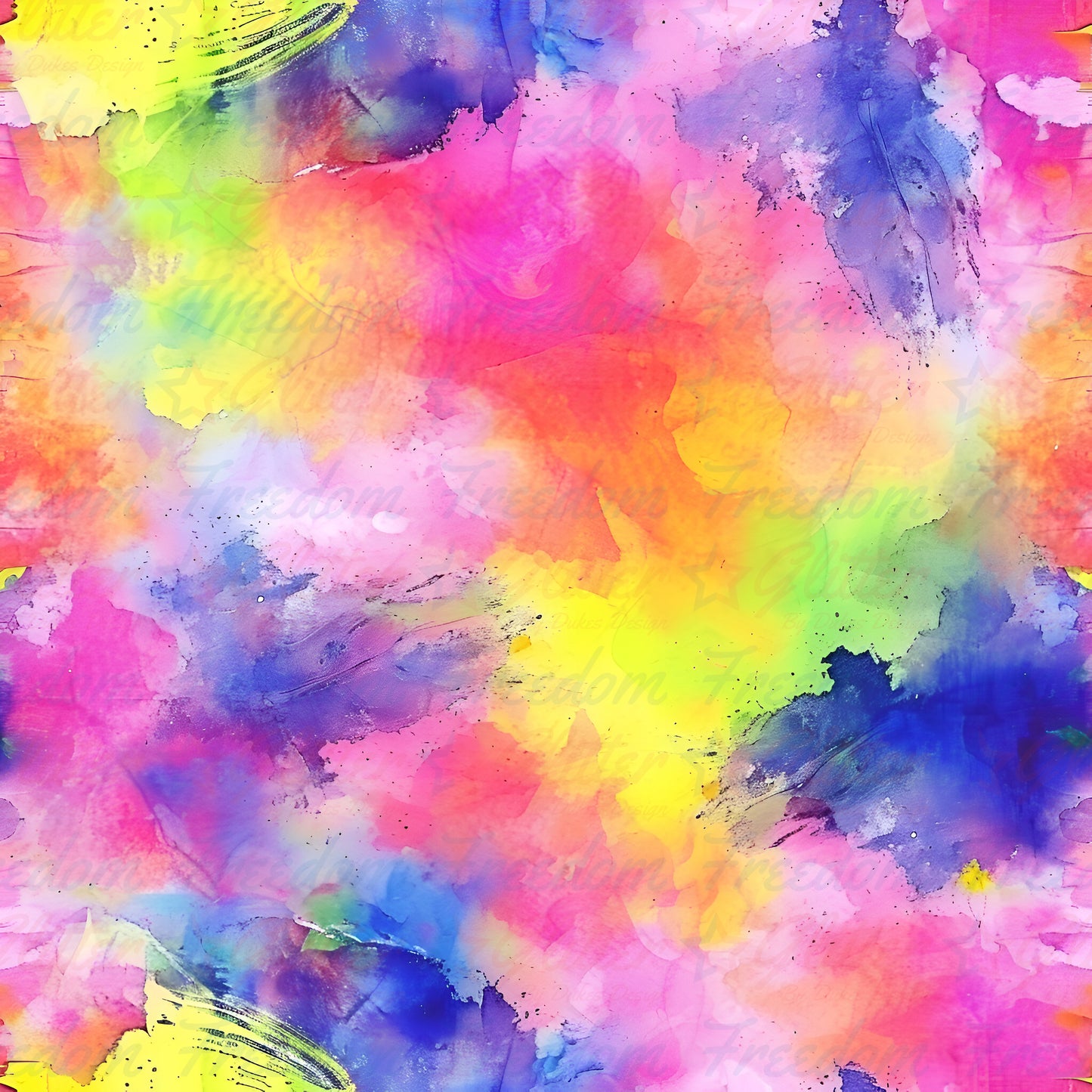 Watercolors 3 (Printed Vinyl)