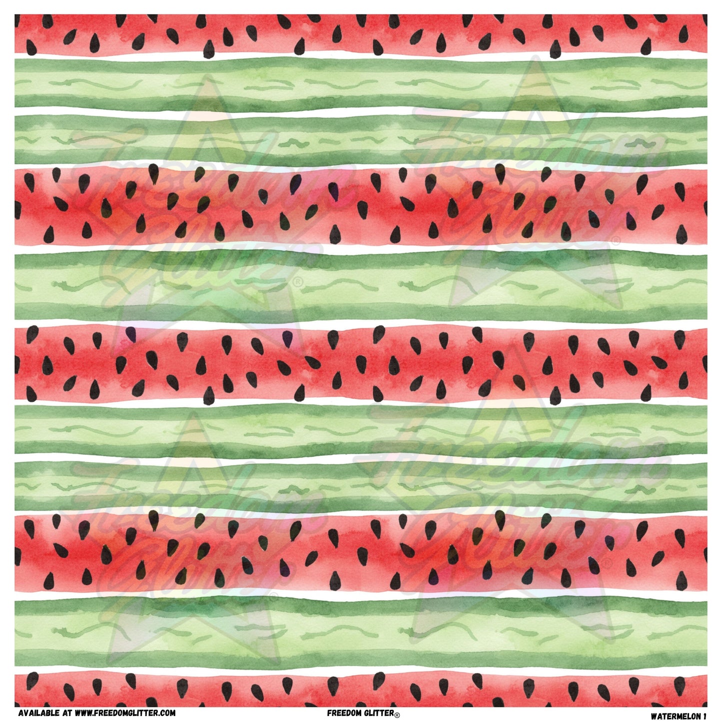 Watermelon 1 (Printed Vinyl)