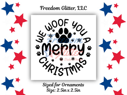 Holiday Ornament UVDTFs (UVDTF)