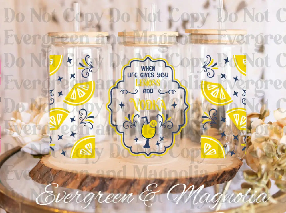 When life gives you lemons-add VODKA