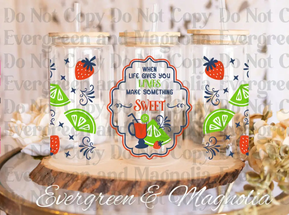 When life gives you limes-make something sweet
