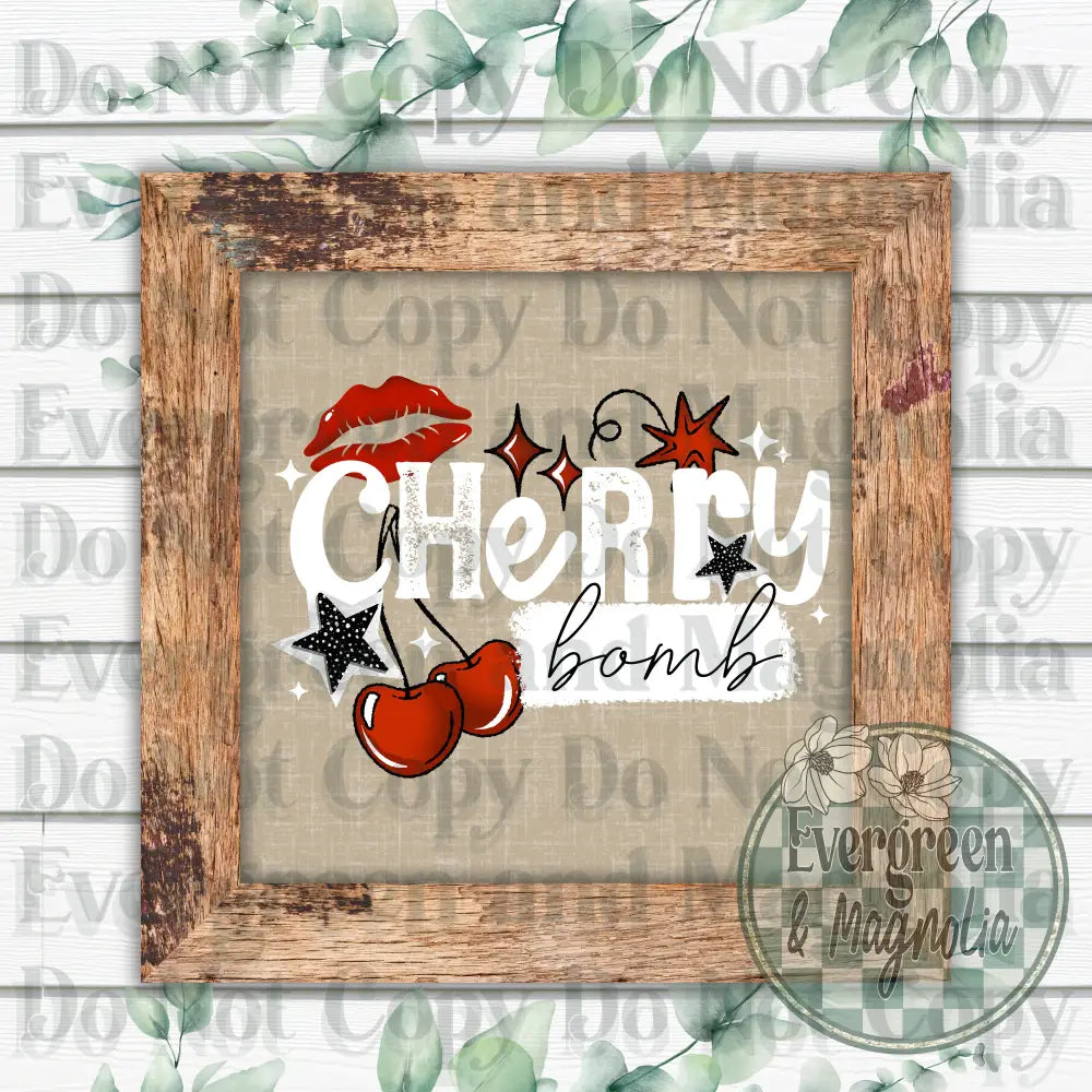 White cherry bomb