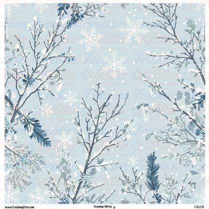 Winter Blues 1 (Printed Vinyl)