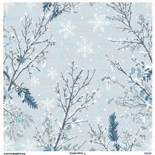 Winter Blues 1 (Printed Vinyl)