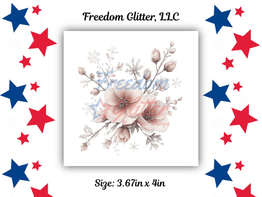 Winter Floral 10 Decal (UVDTF)