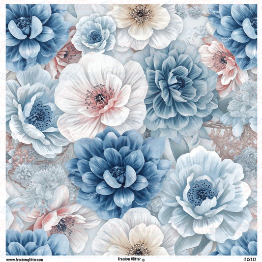 Winter Floral 2 (Printed Vinyl)