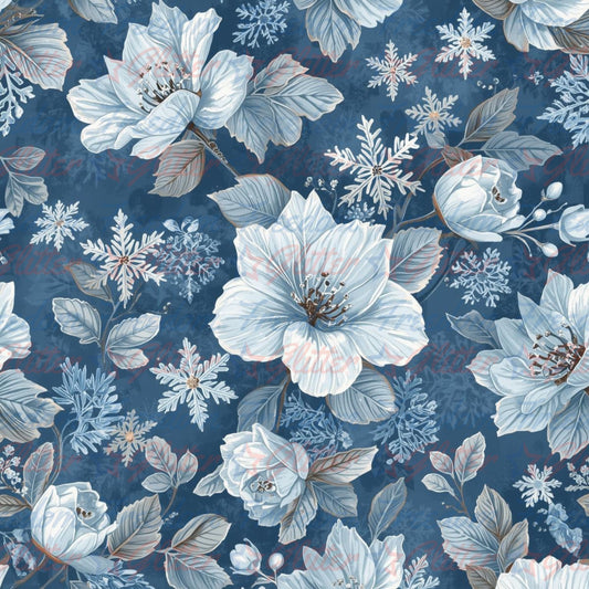 Winter Floral 4 (Printed Vinyl)