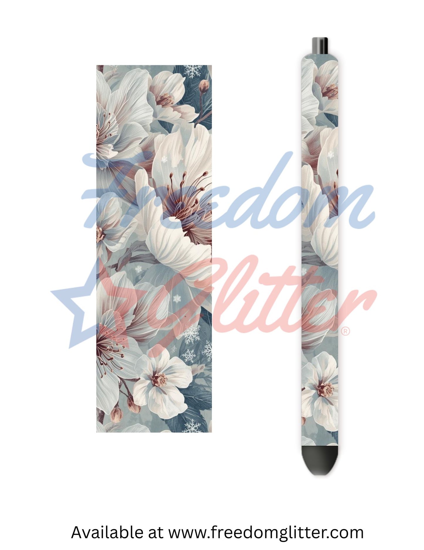 Winter Floral 5 (Printed Vinyl)