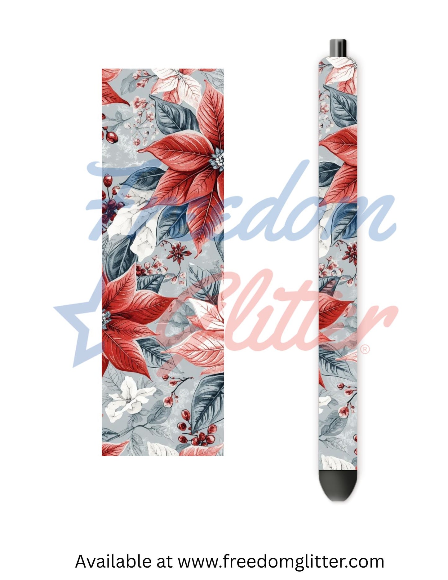 Winter Floral 7 (Printed Vinyl)