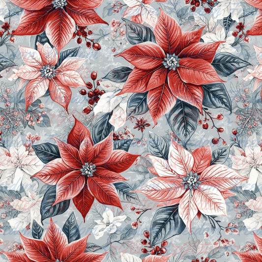 Winter Floral 7 (Printed Vinyl)