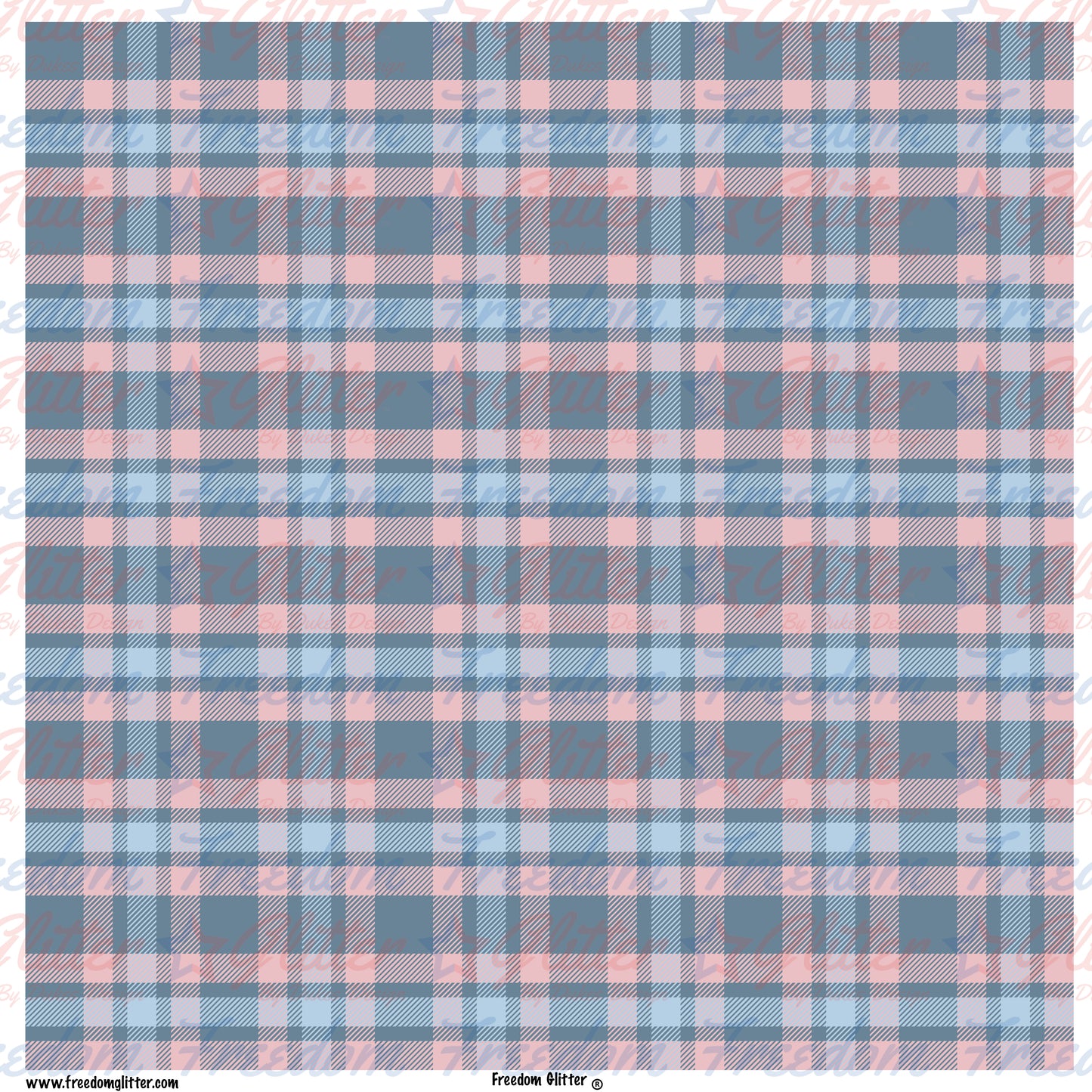 Winter Plaid 1 (Printed Vinyl)