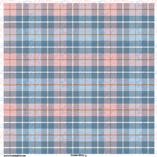 Winter Plaid 3 (Printed Vinyl)