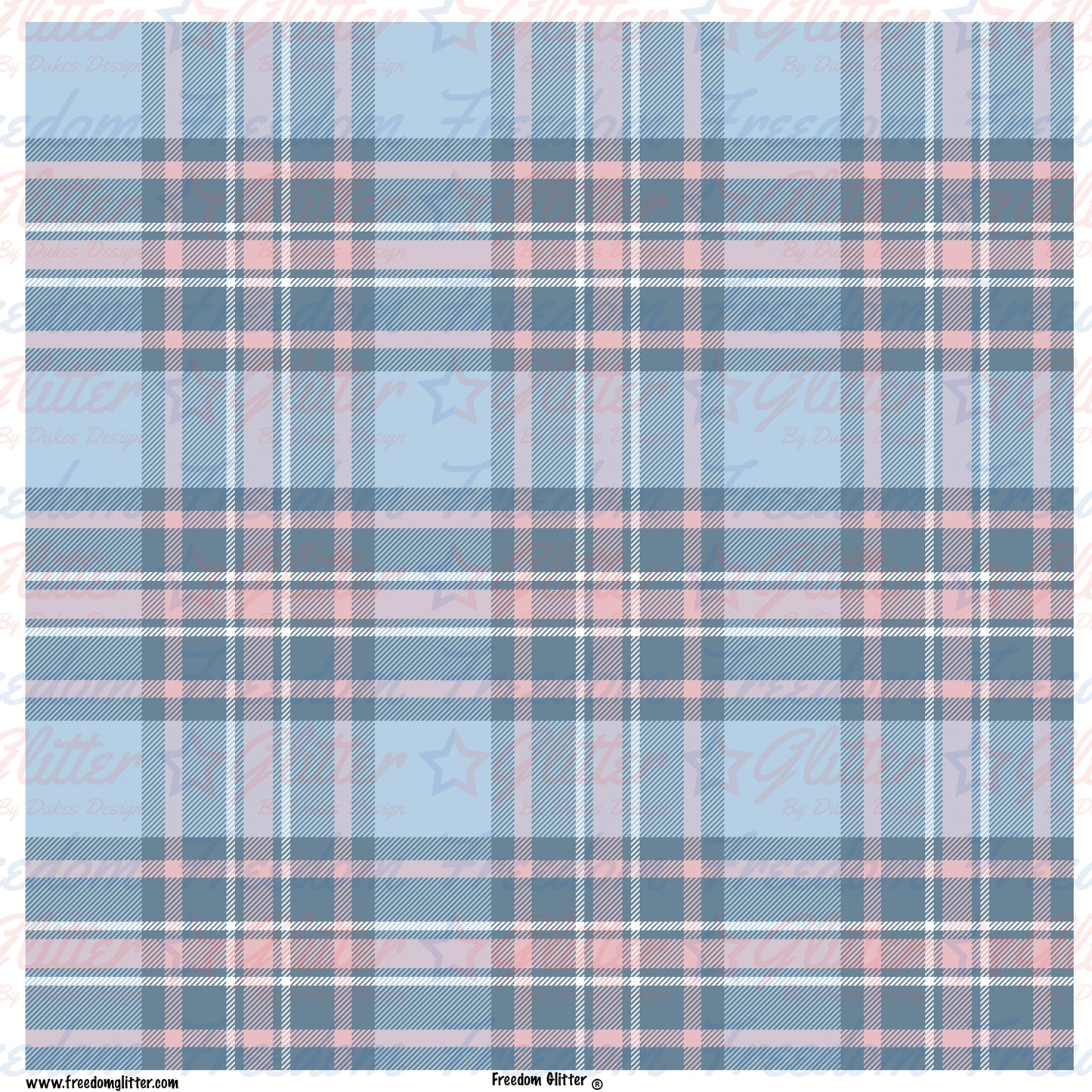 Winter Plaid 6 (Printed Vinyl)