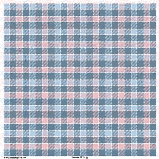 Winter Plaid 7 (Printed Vinyl)