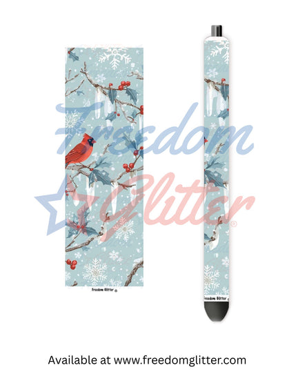 Winter Cardinals 2 (Printed Vinyl)