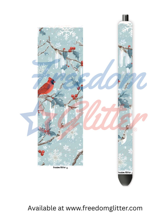 Winter Cardinals 2 (Printed Vinyl)