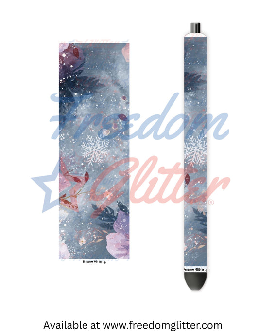 Winter Floral 6 (Printed Vinyl)