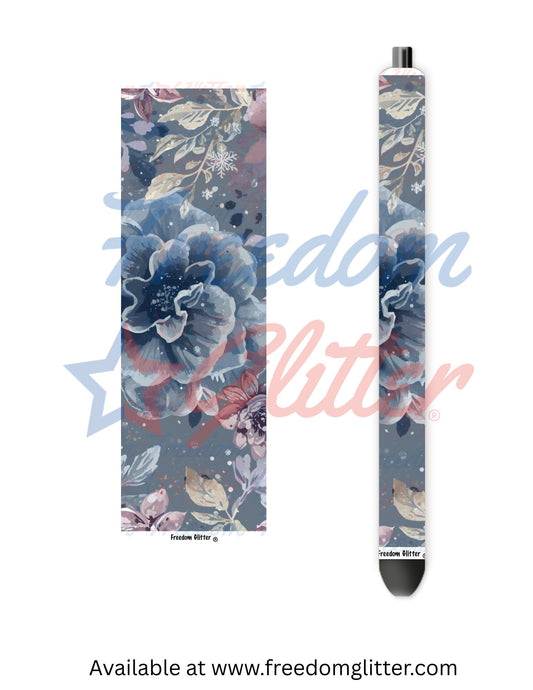 Winter Floral 7 (Printed Vinyl)