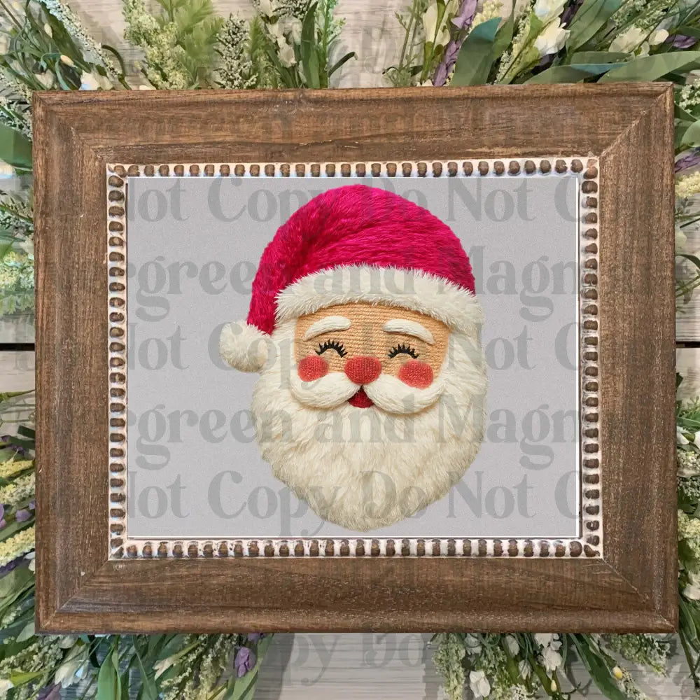 Yarn Santa pink