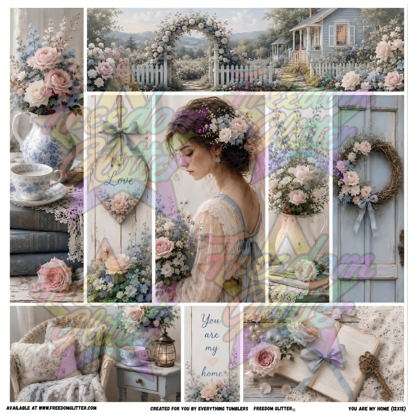 Mixed Image Sheet - You Are My Home (Printed Vinyl)
