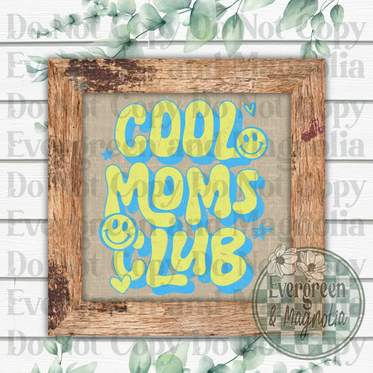 Cool moms club (yellow)