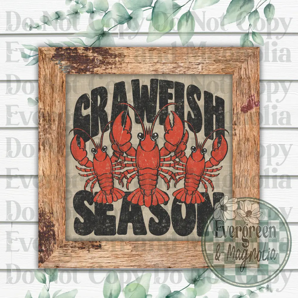 Crawfish season (black)