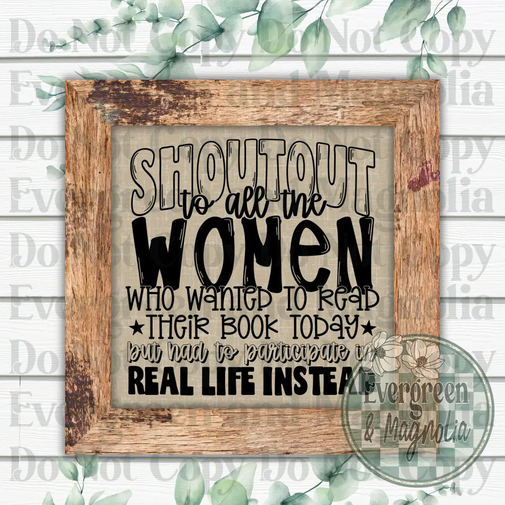 Shoutout to all the women (black)