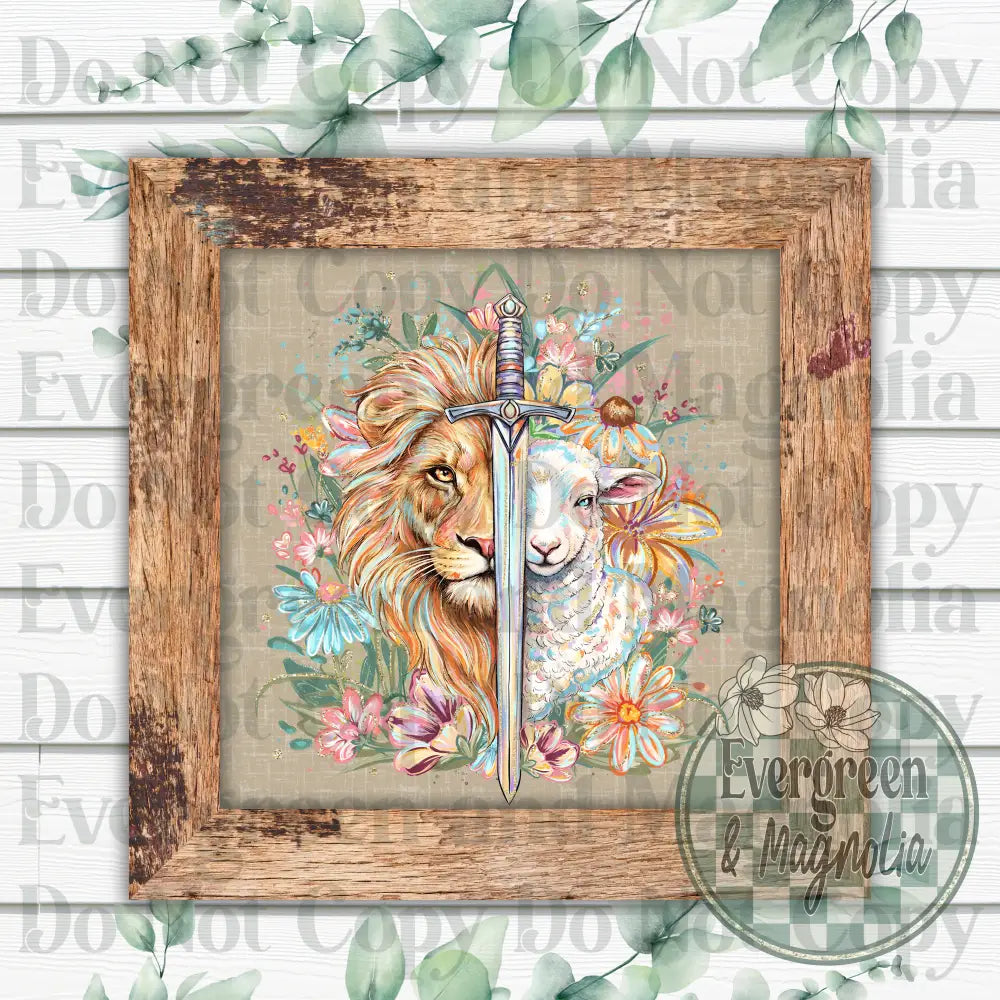 The lion and the lamb
