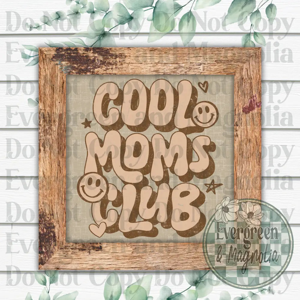 Cool moms club (tan)
