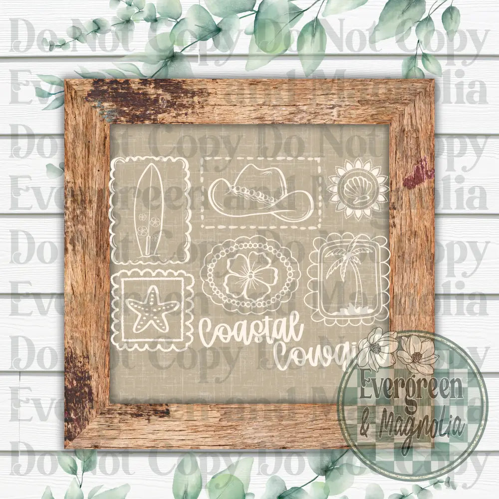 Coastal Cowgirl (white)