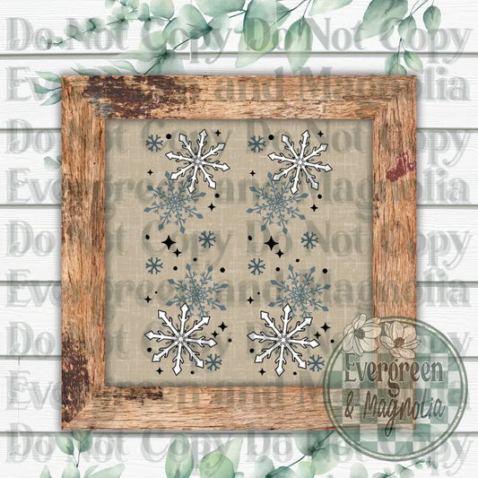 Silver Snowflakes