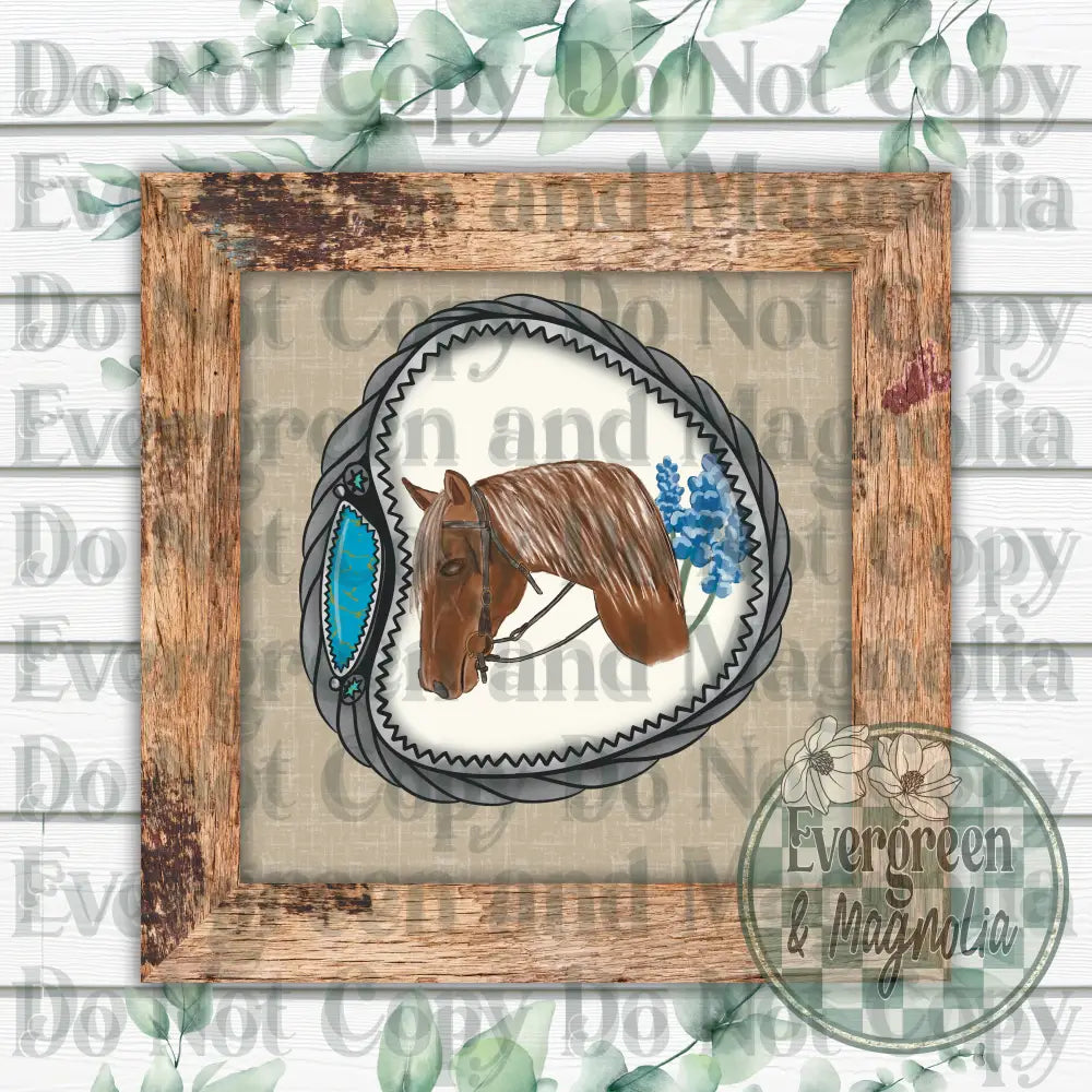 Red Horse Turquoise
