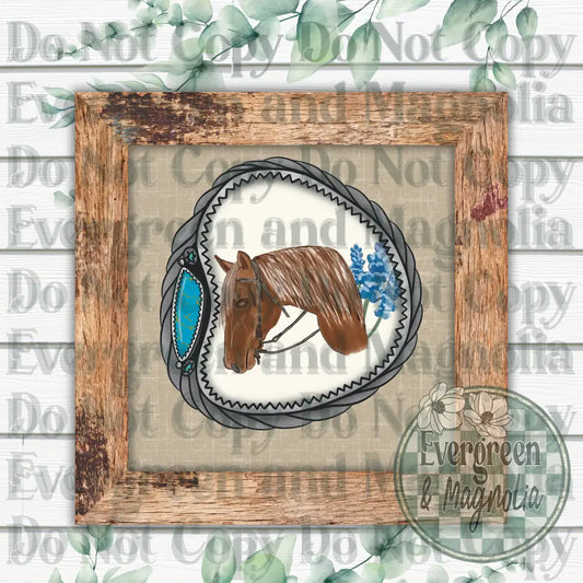 Red Horse Turquoise