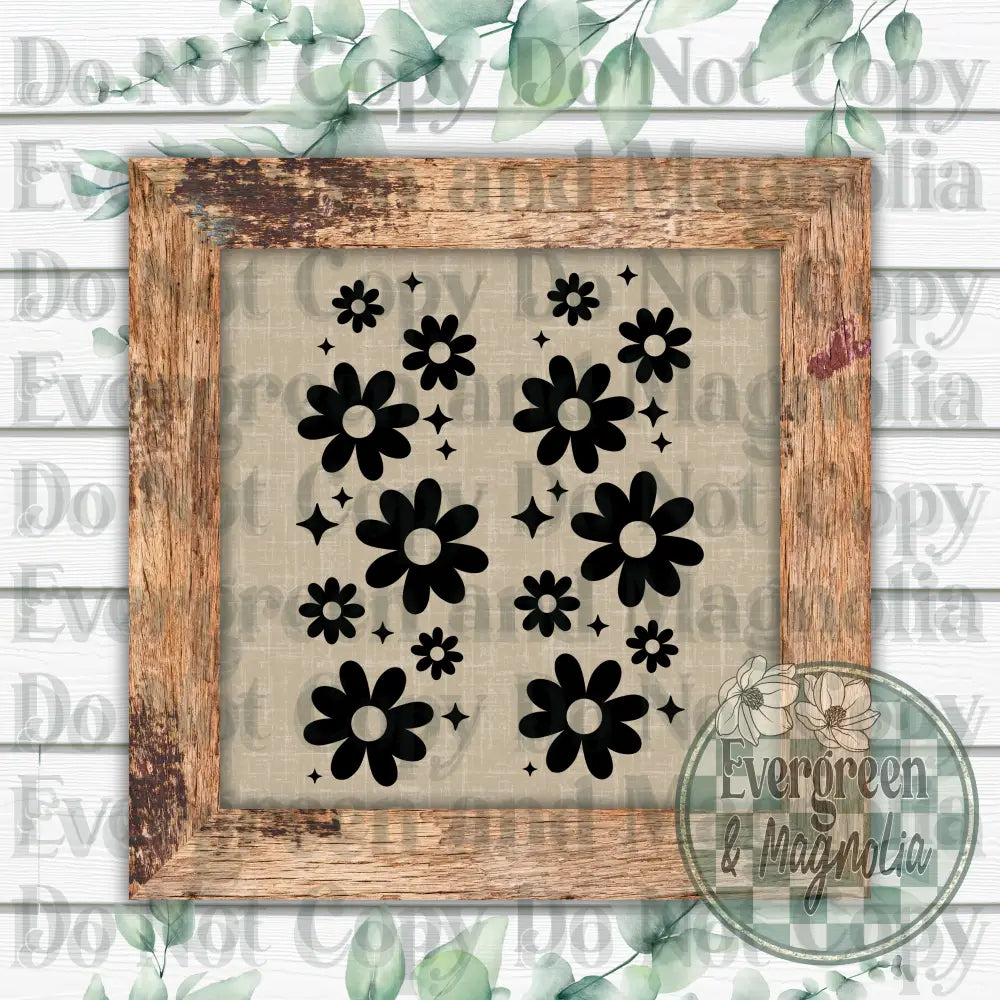 Black Flowers