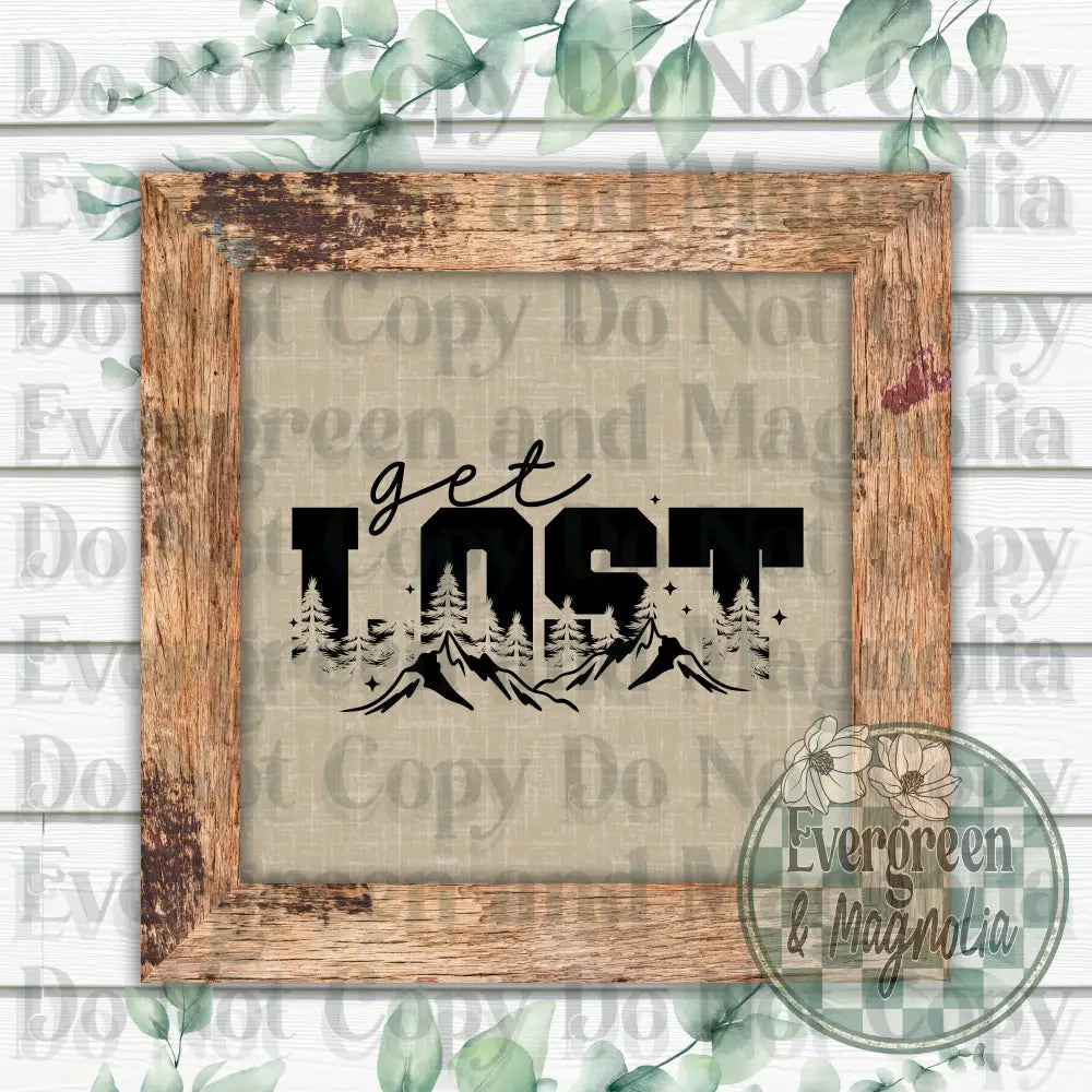 Get Lost (Black)