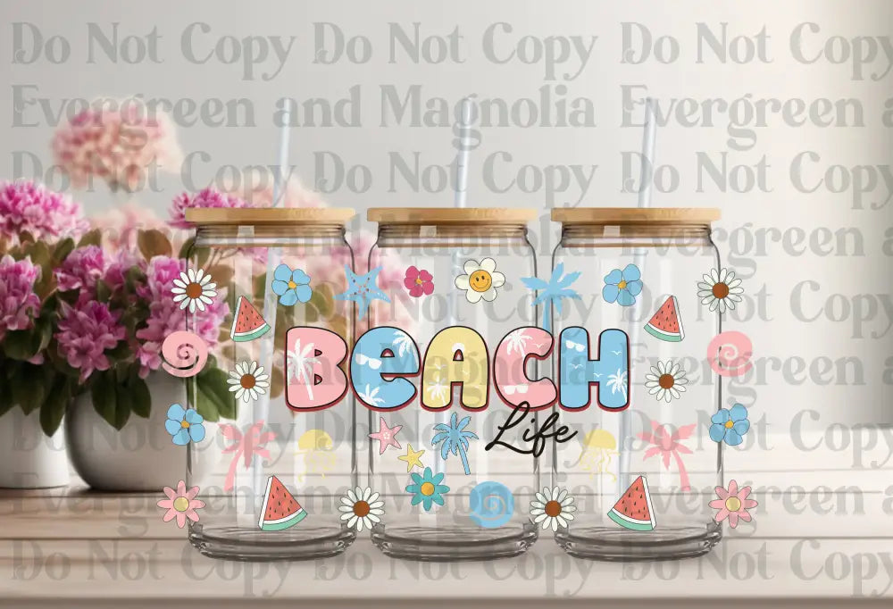 Beach Life Summer Retro