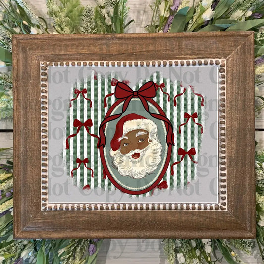 black santa