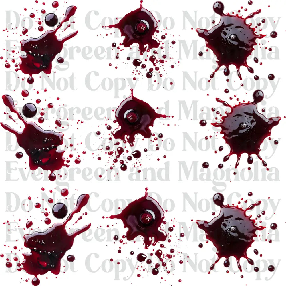 Gothic nurse Blood splatter